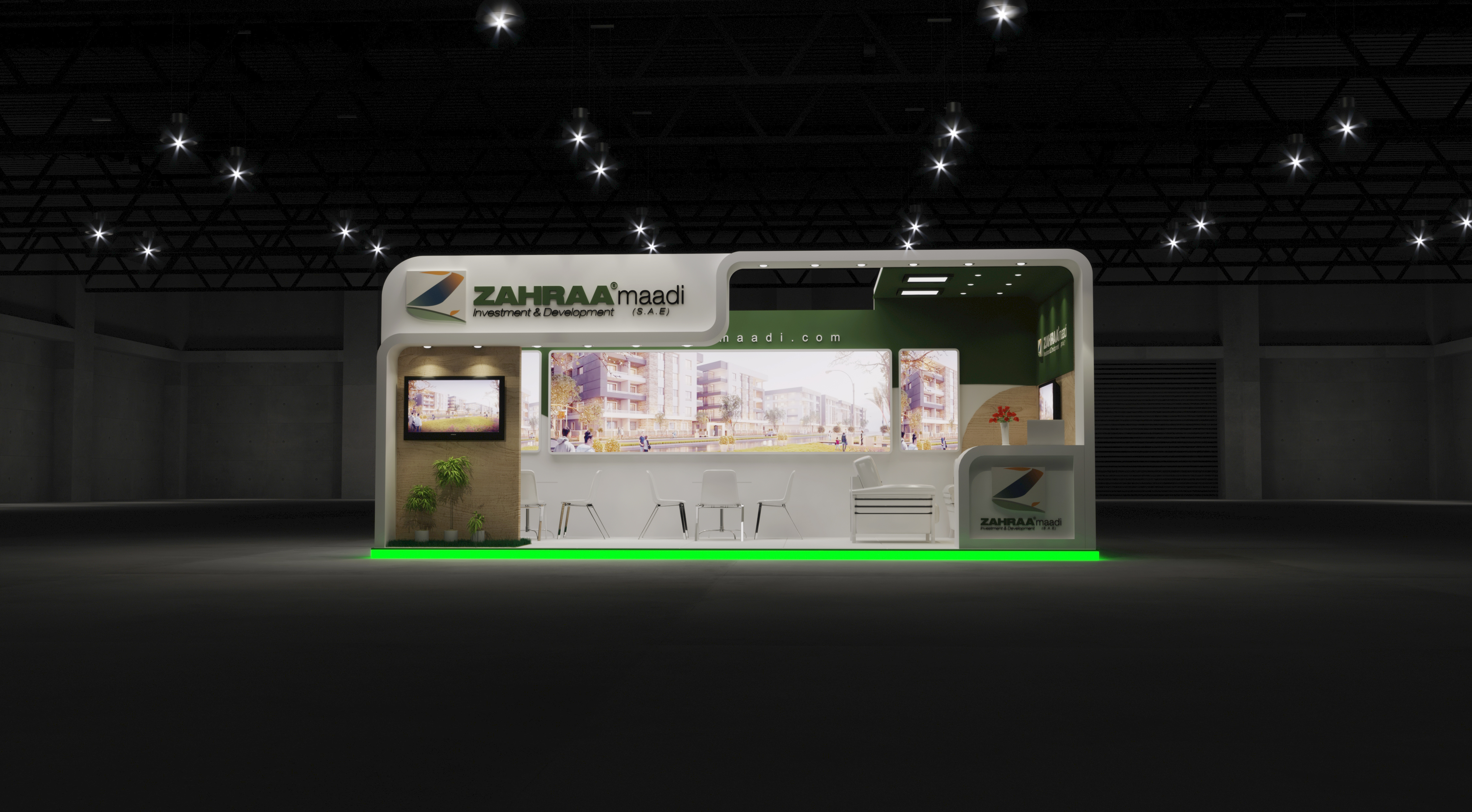 ZAHRAA - Egypt - UAE - exhibition stand booth design-0