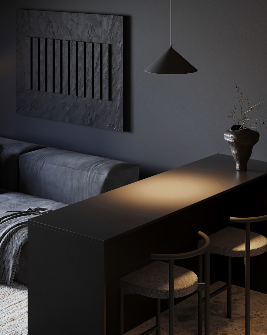 Minimalistic apartment 2025 | 3d visualization + AI-10
