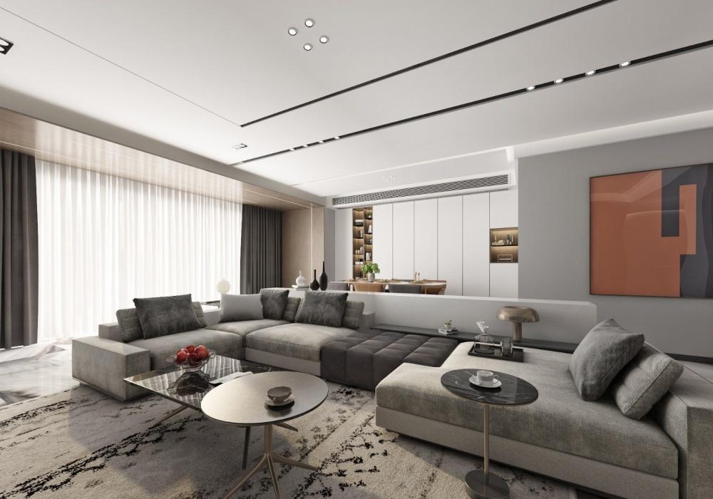 现代轻奢家居,诠释灰色畅想-2