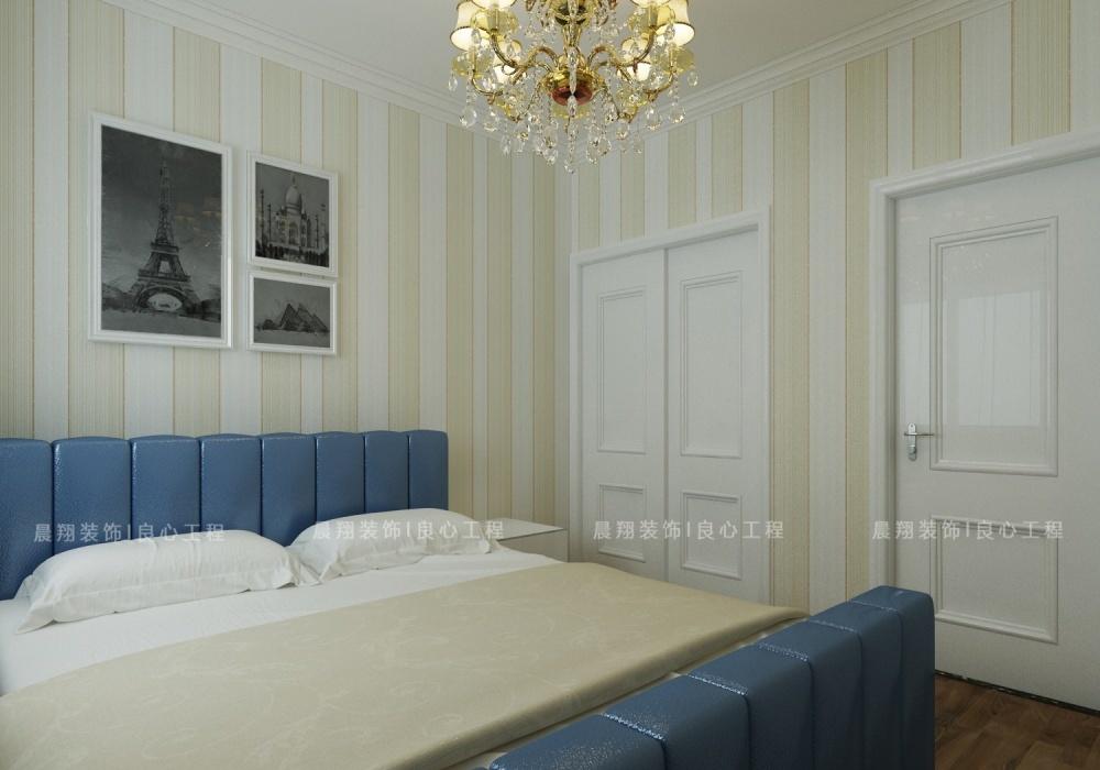 欧式风格三居室设计 | 温馨舒适，色彩搭配巧妙-8