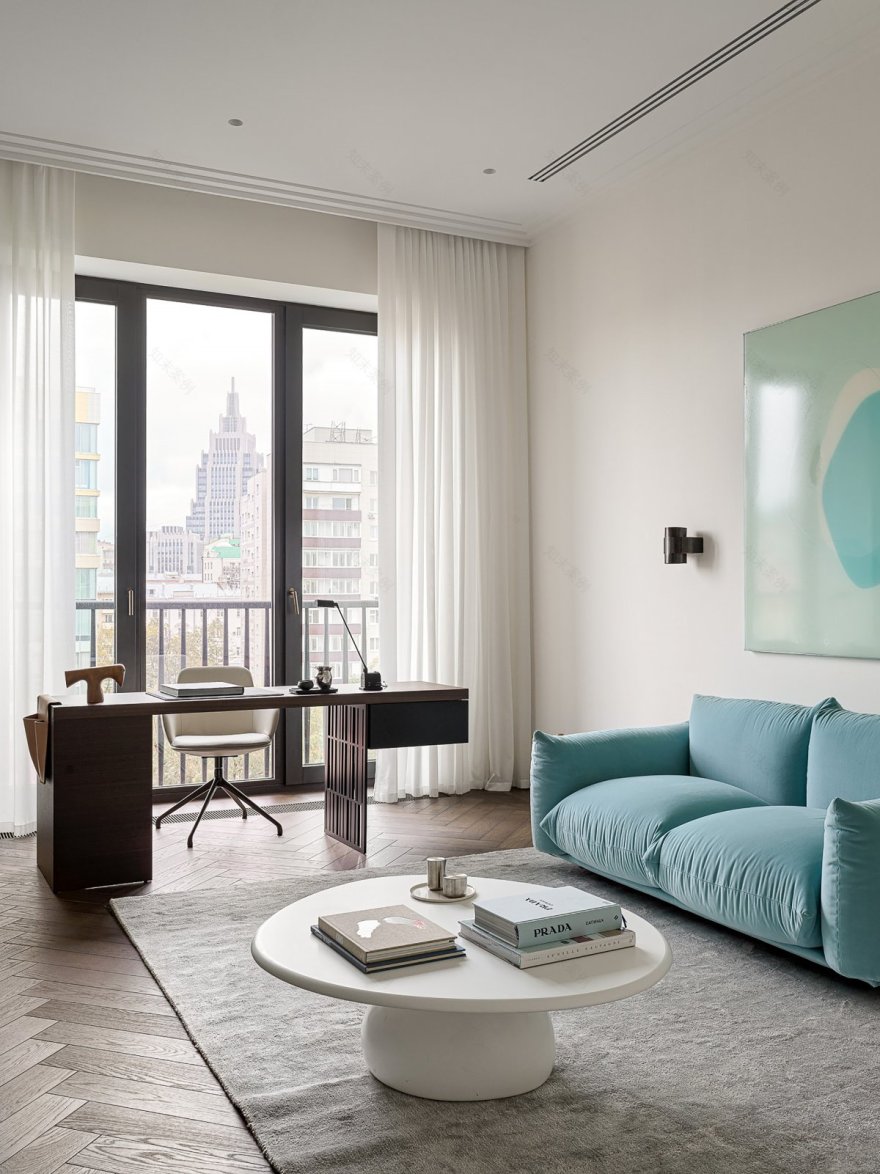 Vesper Tverskaya 极简家装设计丨Babayants 建筑事务所-24