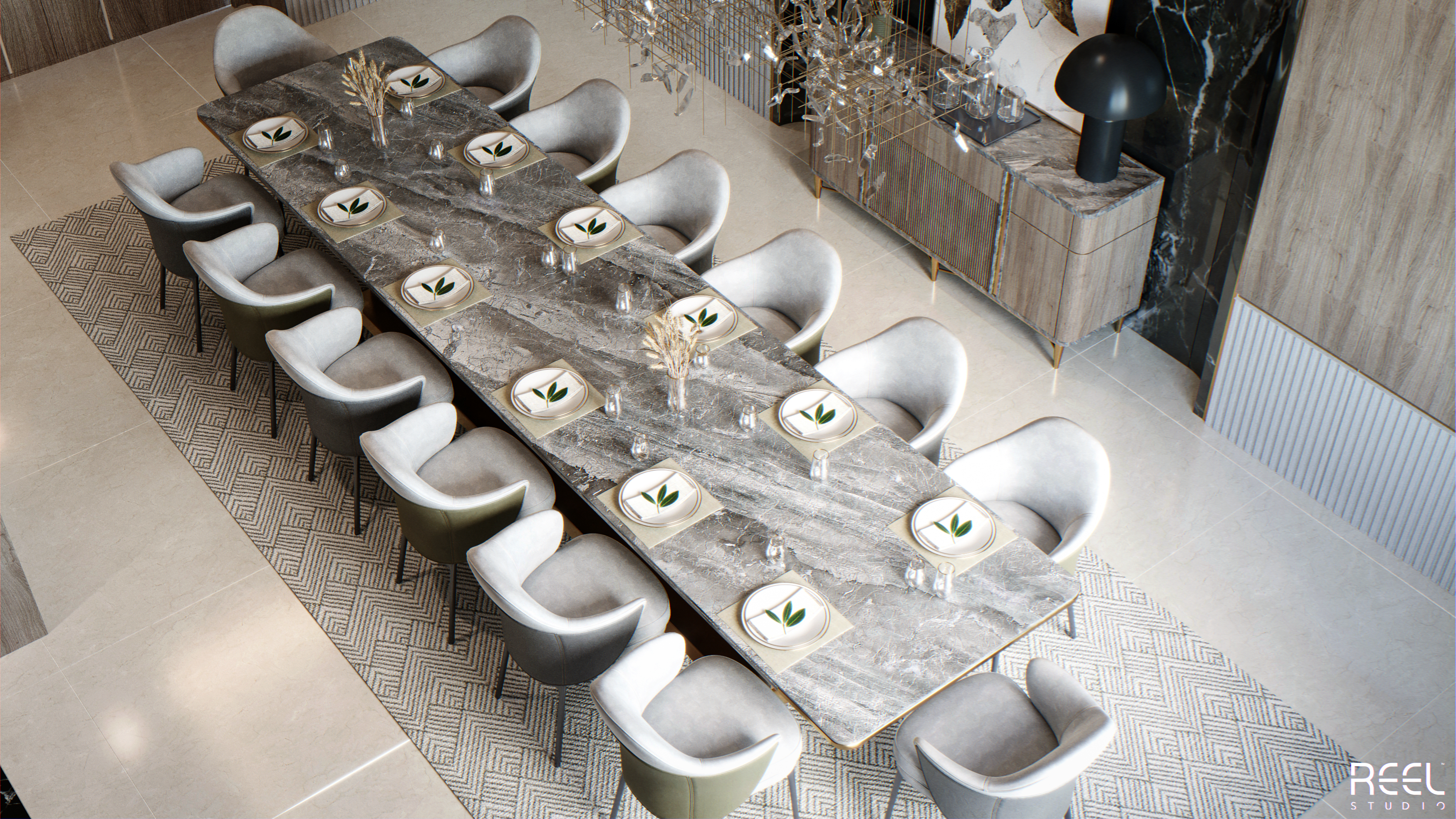 Luxury Home Front (Entrance&Dining)-4