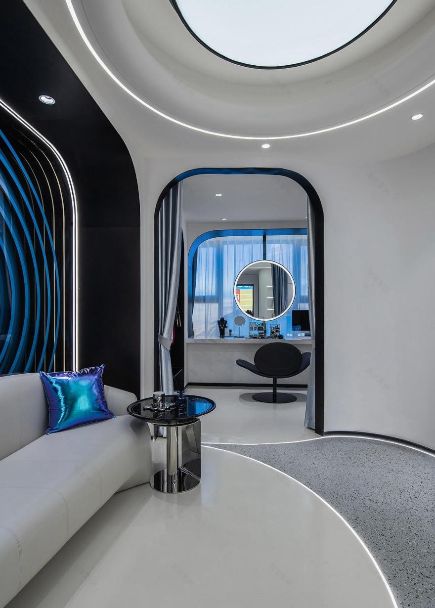 金地商置南京江畔都会上城公寓样板间丨中国南京丨禾悉设计-34