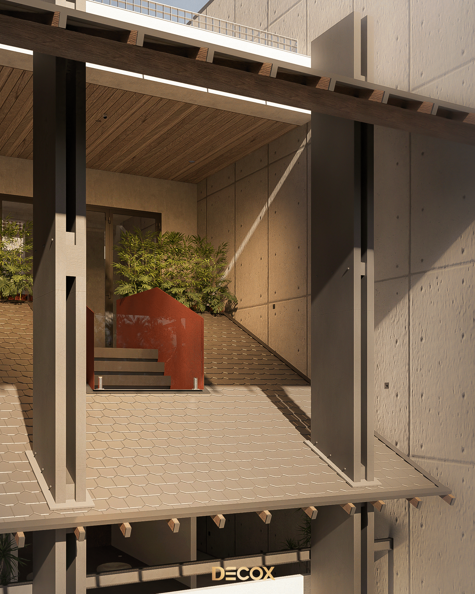 Render Vray+Chaos vantage Villa 12 (at Decox)-10