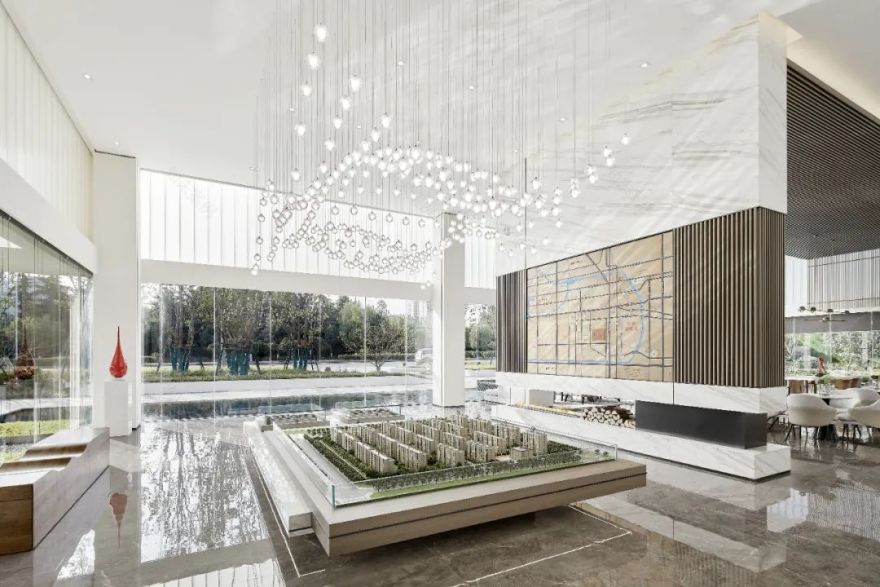 极简美学塑造的正商馨港家体验中心-73