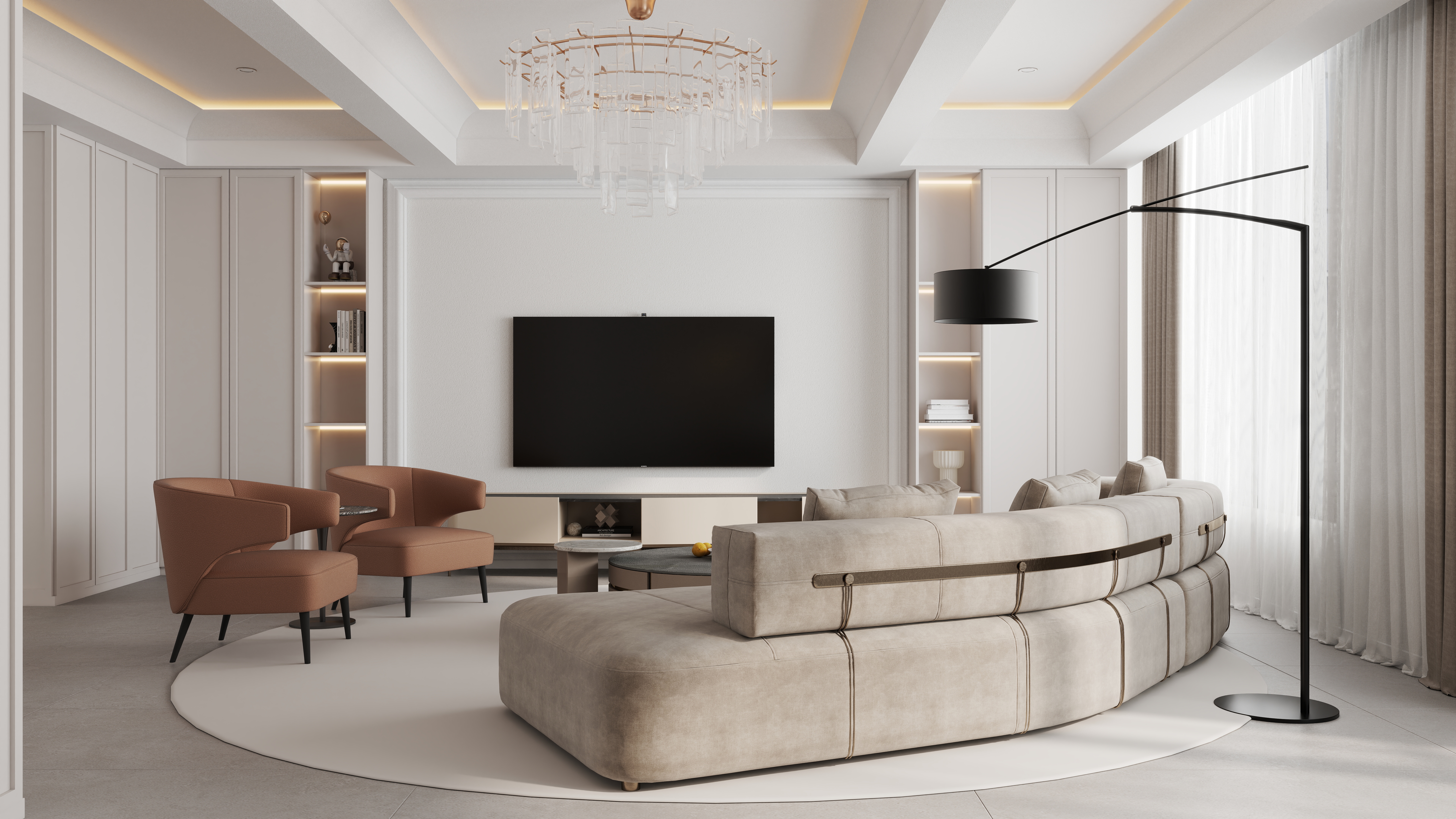 豪苑翡翠城家装效果图-6