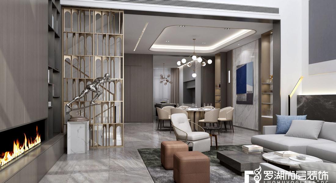 中海九号别墅跃层设计 | 影音玩具茶室共享空间-2