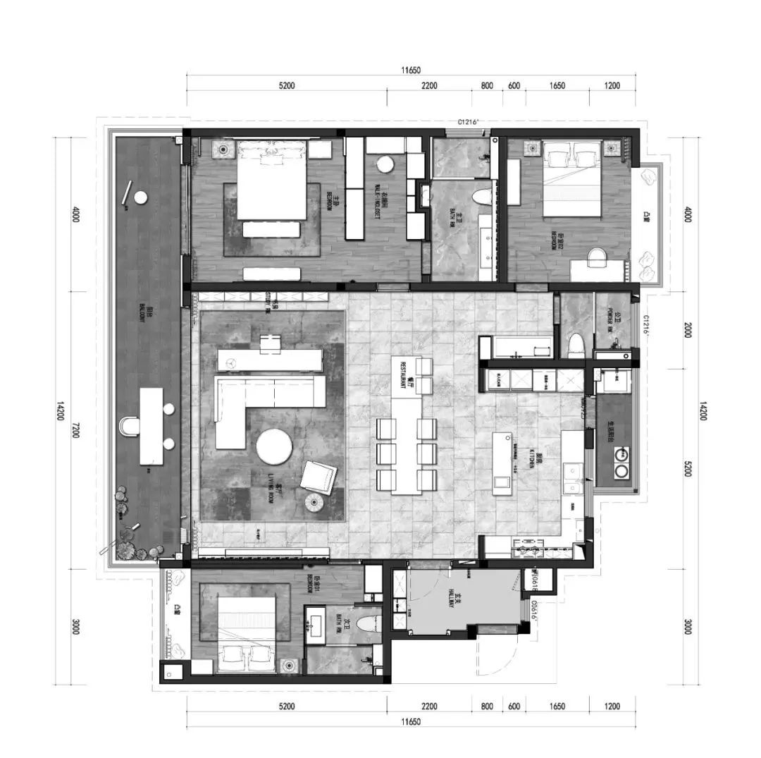 绿地·长沙麓湖郡二期样板间丨中国长沙丨南京我们室内设计有限公司-56