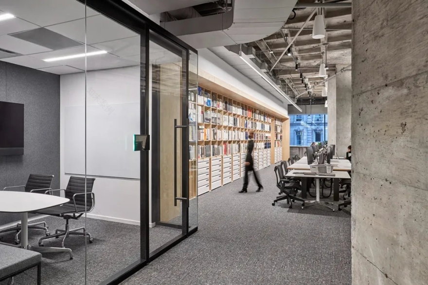 美国Perkins&Will办公空间丨美国纽约市-25