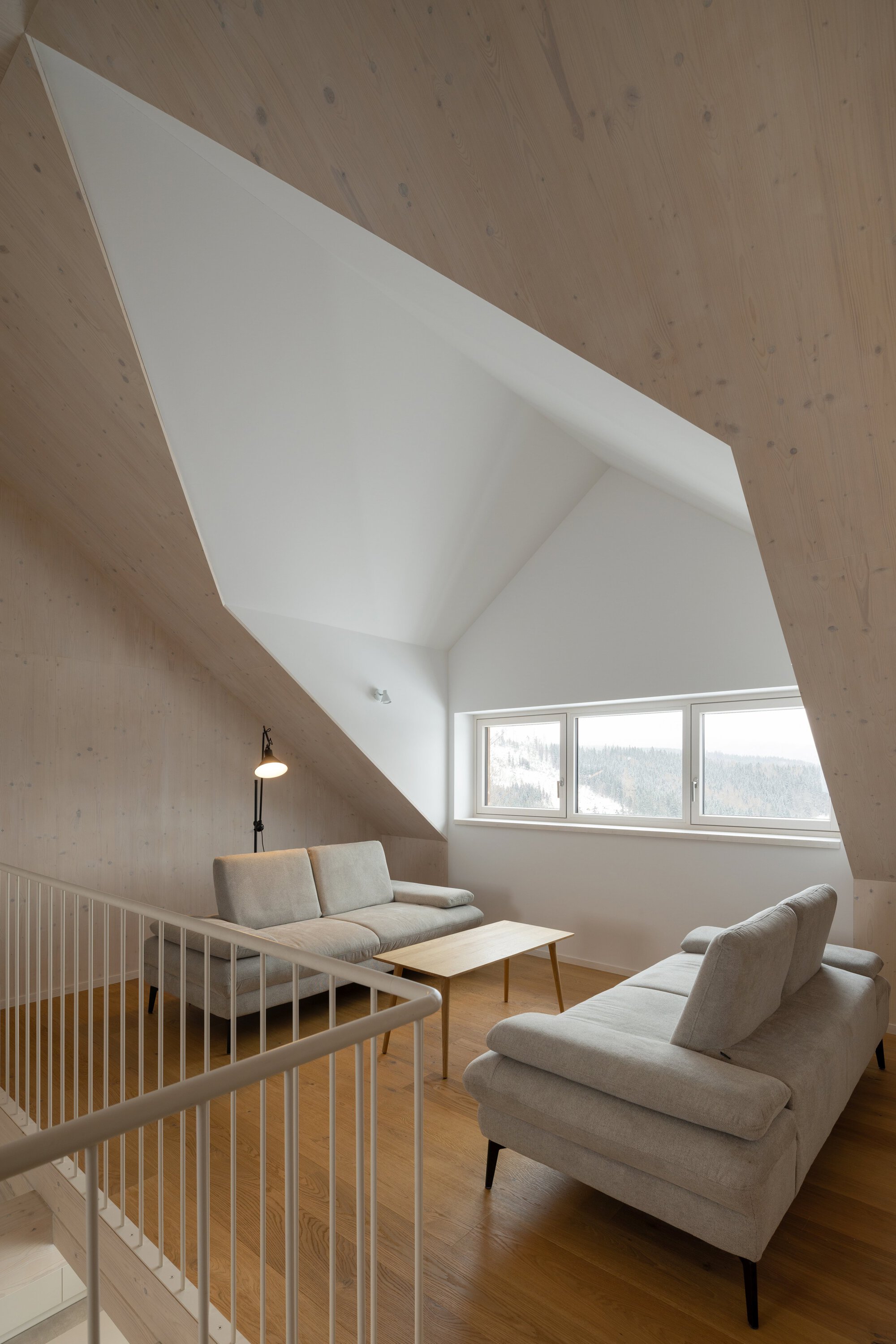 山谷上方的小屋丨捷克丨System Recovery Architects-34