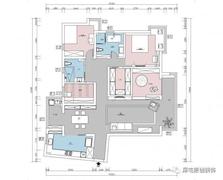 治愈系美宅 | 简洁温馨的 150㎡三口之家-15