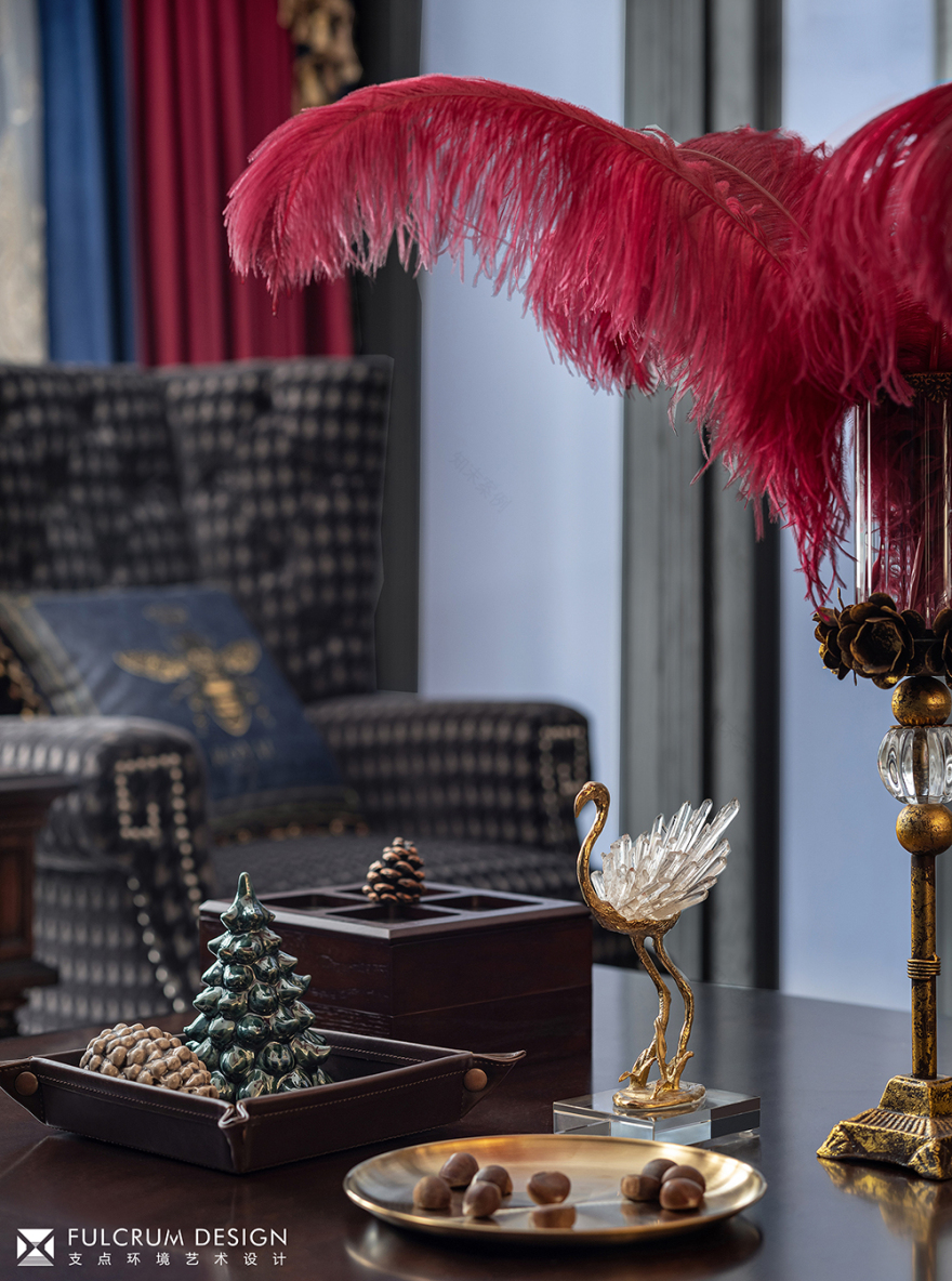 沉醉下的斑斓 · 美式风格三口之家的精彩设计丨支点设计-24