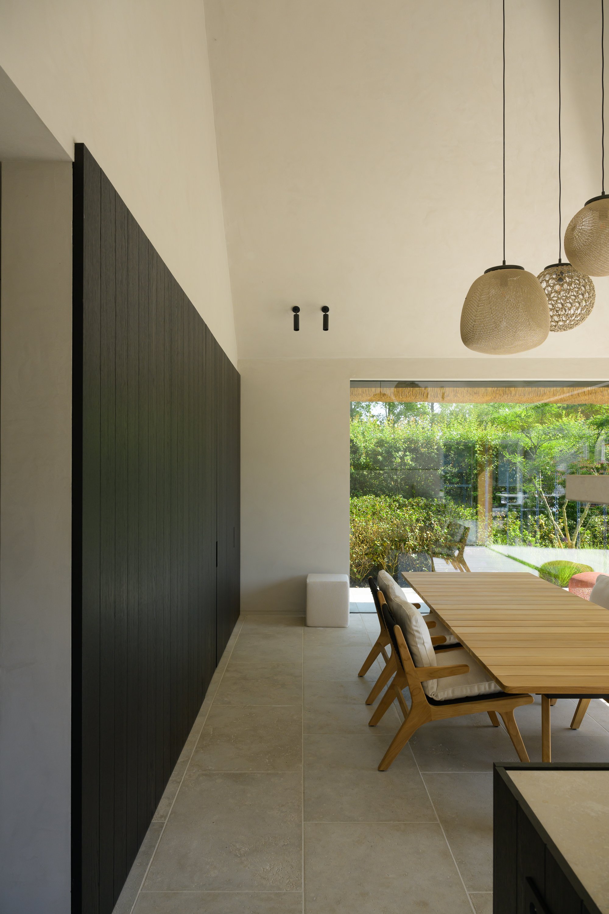 既有住宅带温室,泳池和淋浴墙的扩建项目丨Ai&M bvba-9