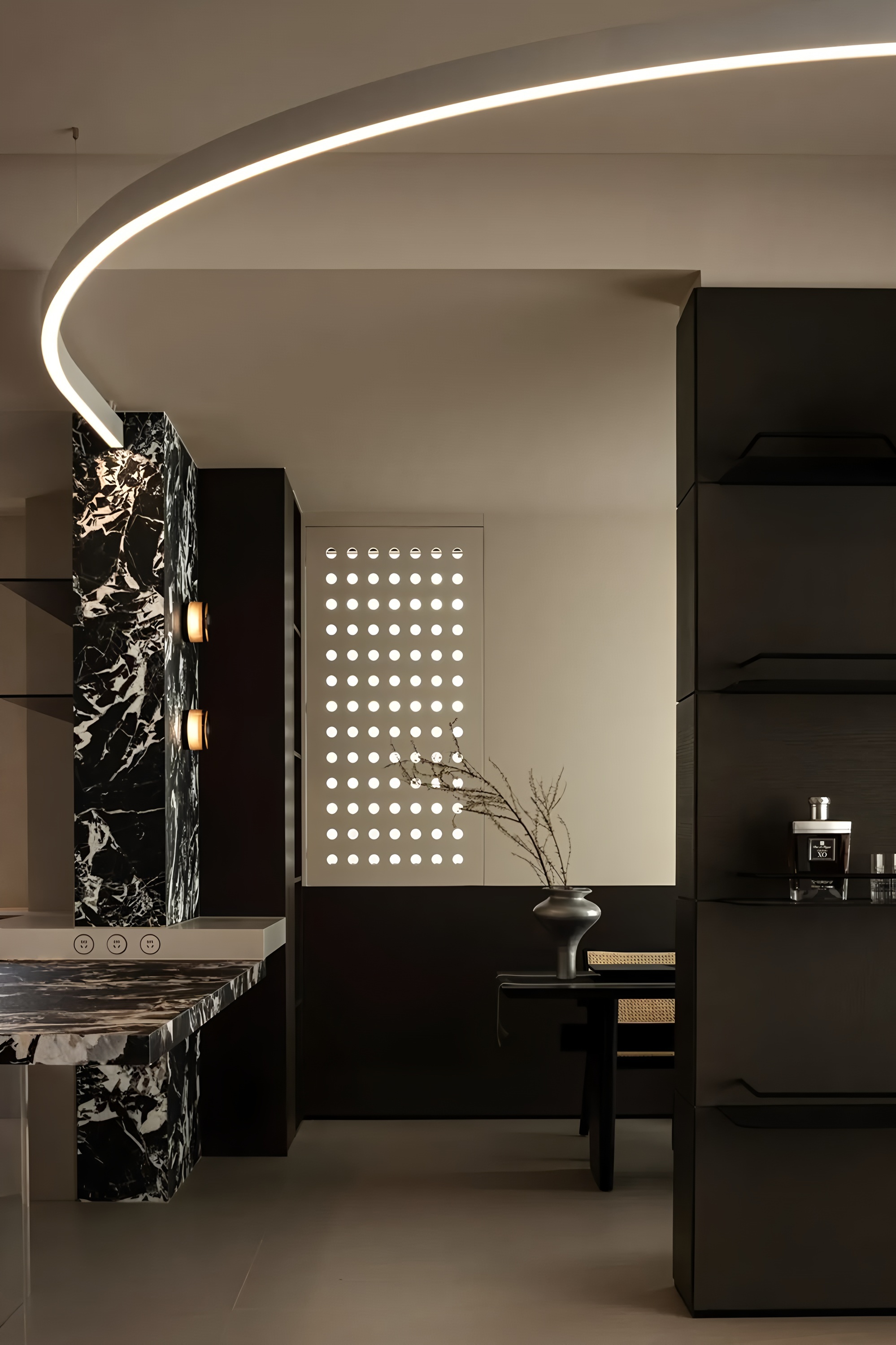 166㎡极简风格丨中国温州丨简印空间设计-11