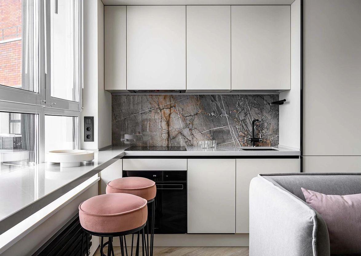 36㎡一居室设计丨Irina Vashchenko-18