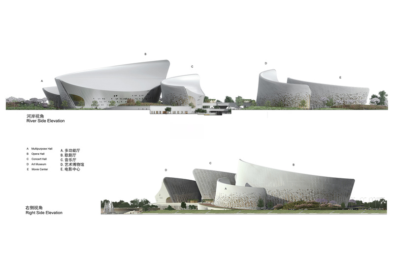 福州海峡文化艺术中心——现代主义建筑的茉莉花语-72