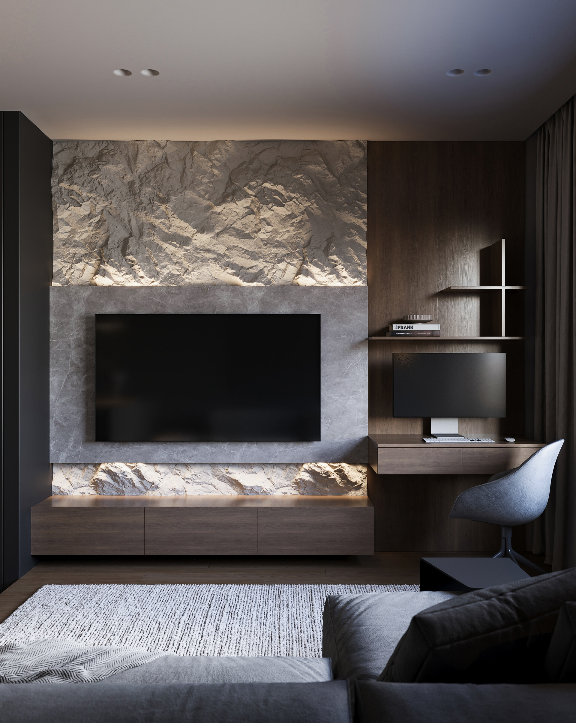 Minimalistic apartment 2025 | 3d visualization + AI-4