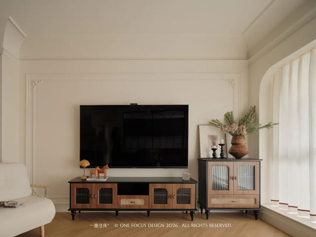 生活家° 轻法式与中古风相融居所改造等多个项目丨One Focus Design 一度经纬°-15