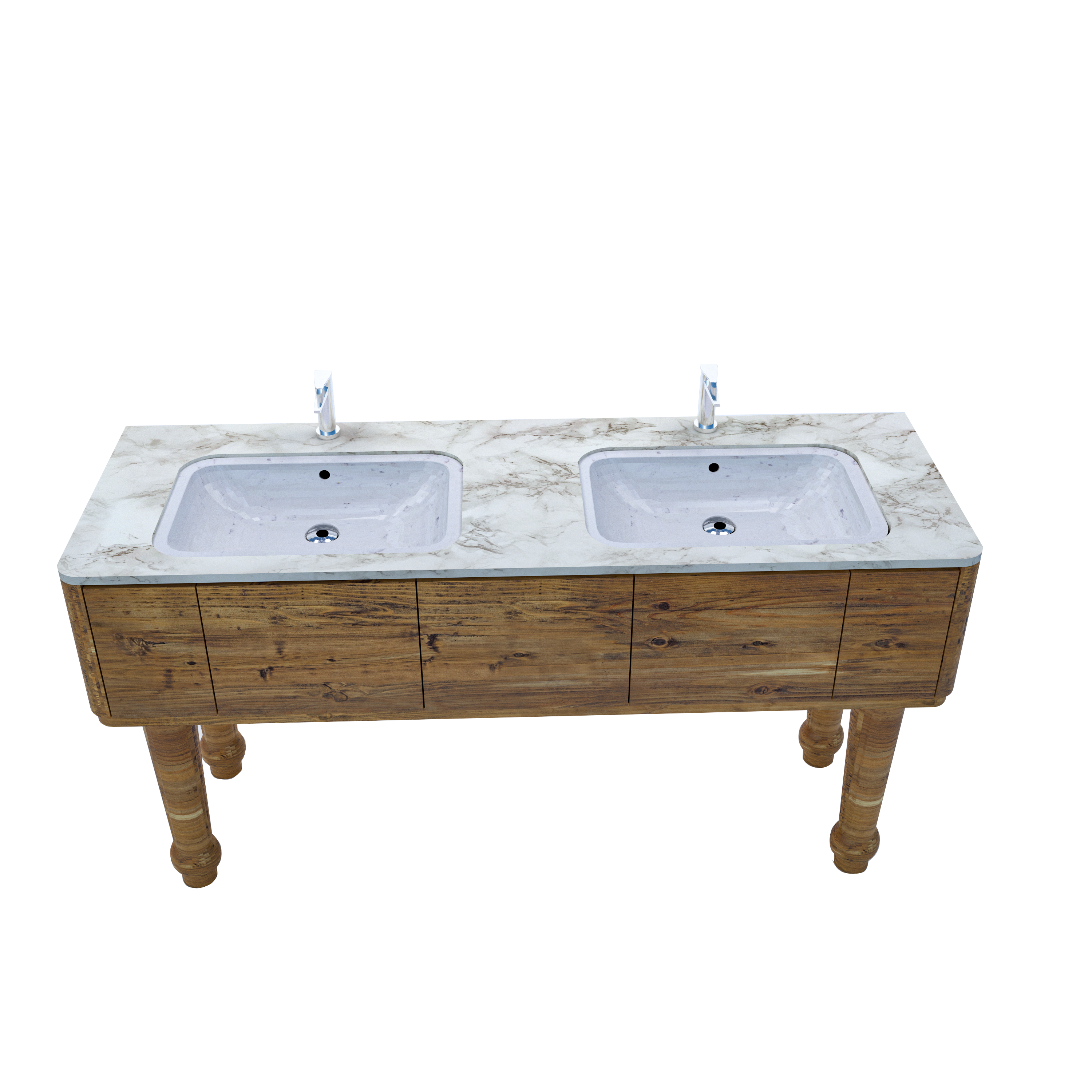 Cabinets and canopy bed-3