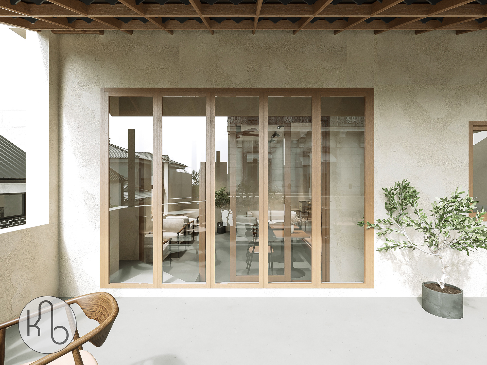 社会咖啡馆和餐厅丨越南胡志明市丨K&Bstudio-27