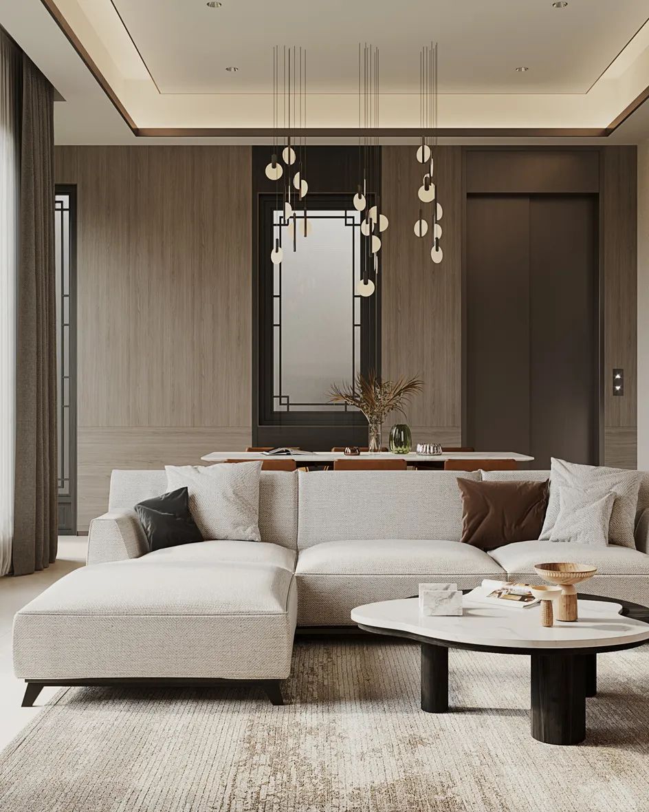 济南蓝绿城雪山别墅样板间丨中国济南丨戴勇室内设计-26