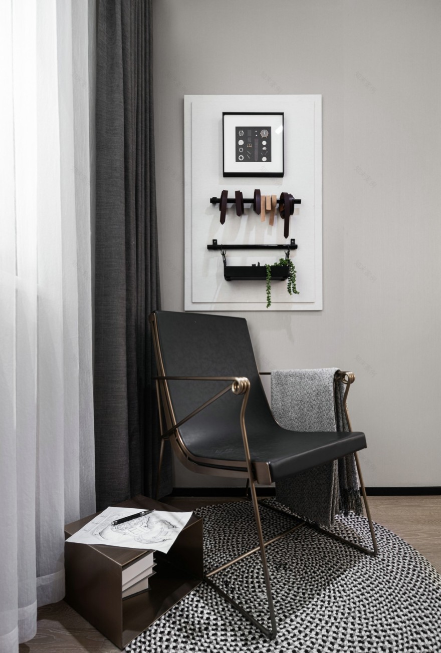 《岁月神偷》灵感打造,129㎡样板间诠释时间与情感共鸣-22