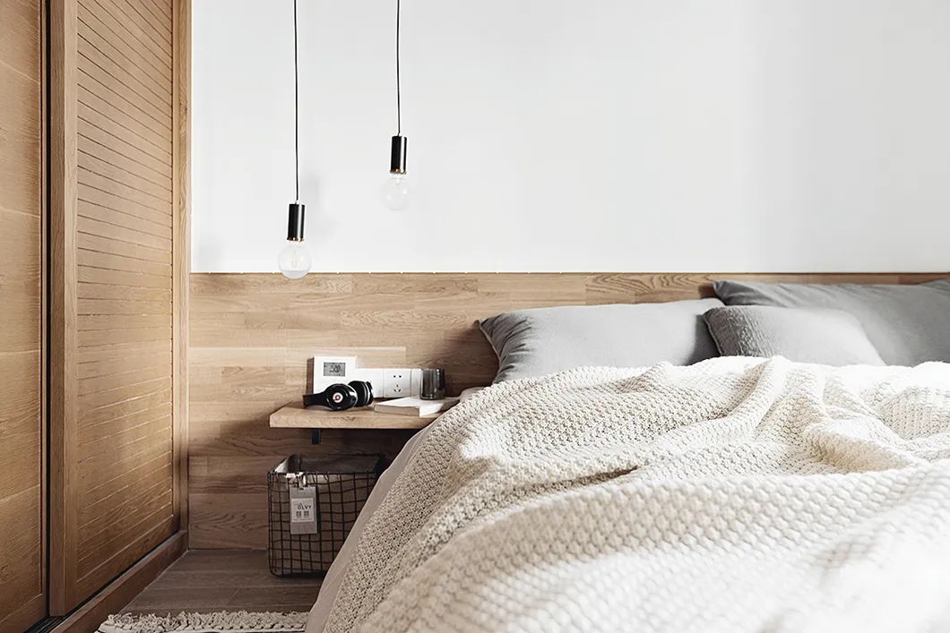 极简原木＋禅意！打造通透互动的舒适家居空间-23