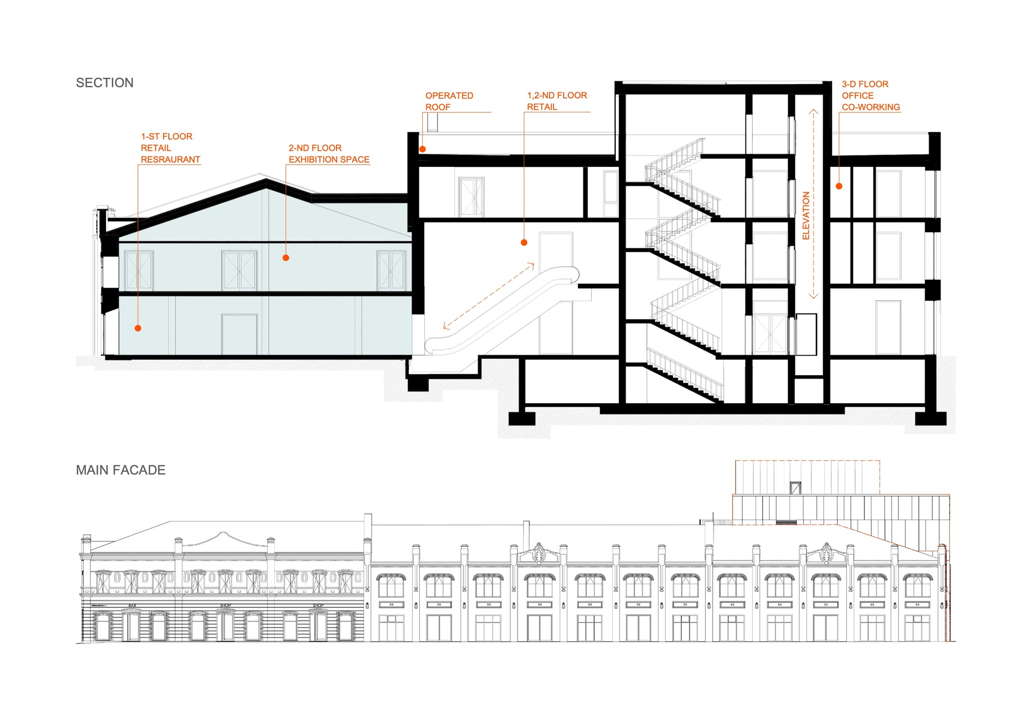 俄罗斯 Tymen 印刷厂重建丨A61architects-31