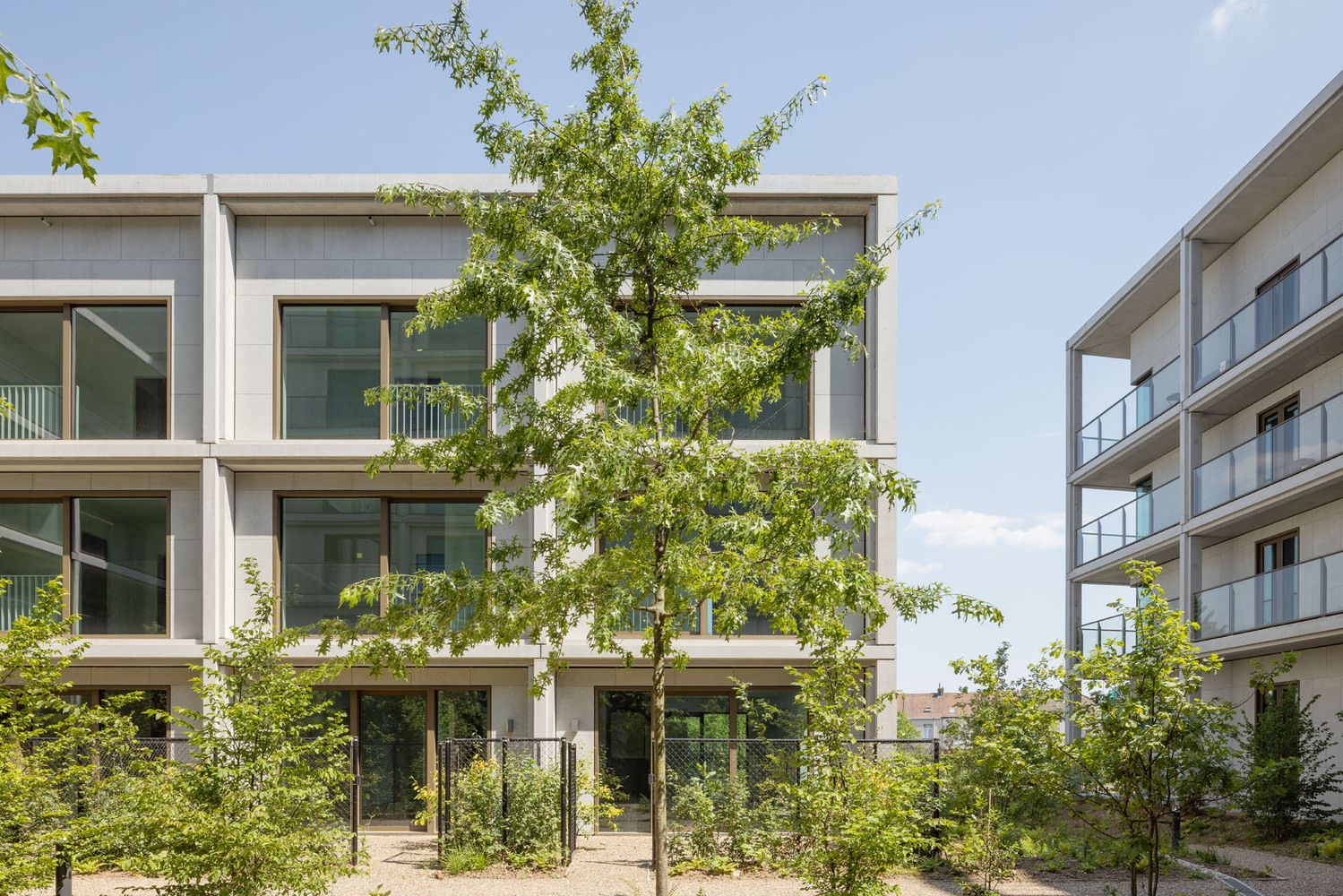 Waterzicht Apartments | 比利时十八世纪公园旁的现代住宅建筑-17