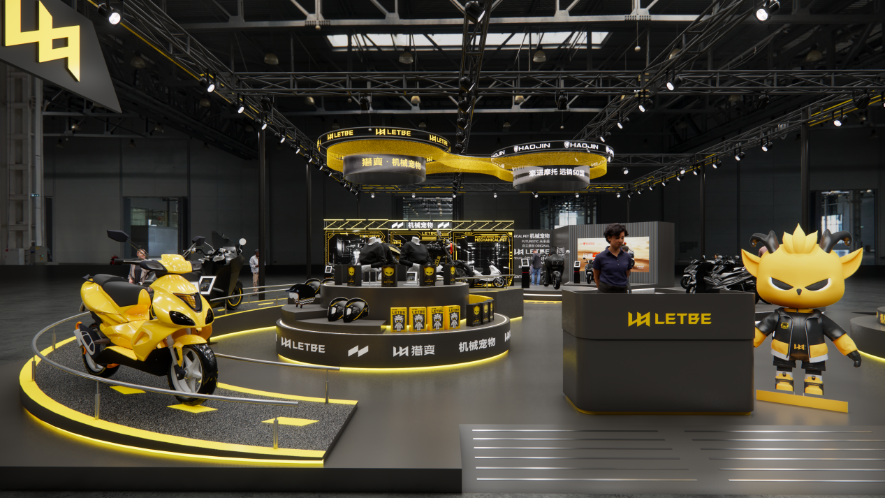 重庆猎变摩托车展快闪展台设计丨中国重庆丨肆墨（深圳）设计顾问有限公司-25