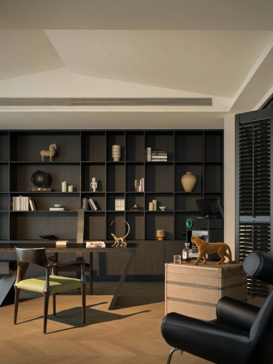 湖南长沙天麓别墅私宅丨中国长沙丨山乙山合-37