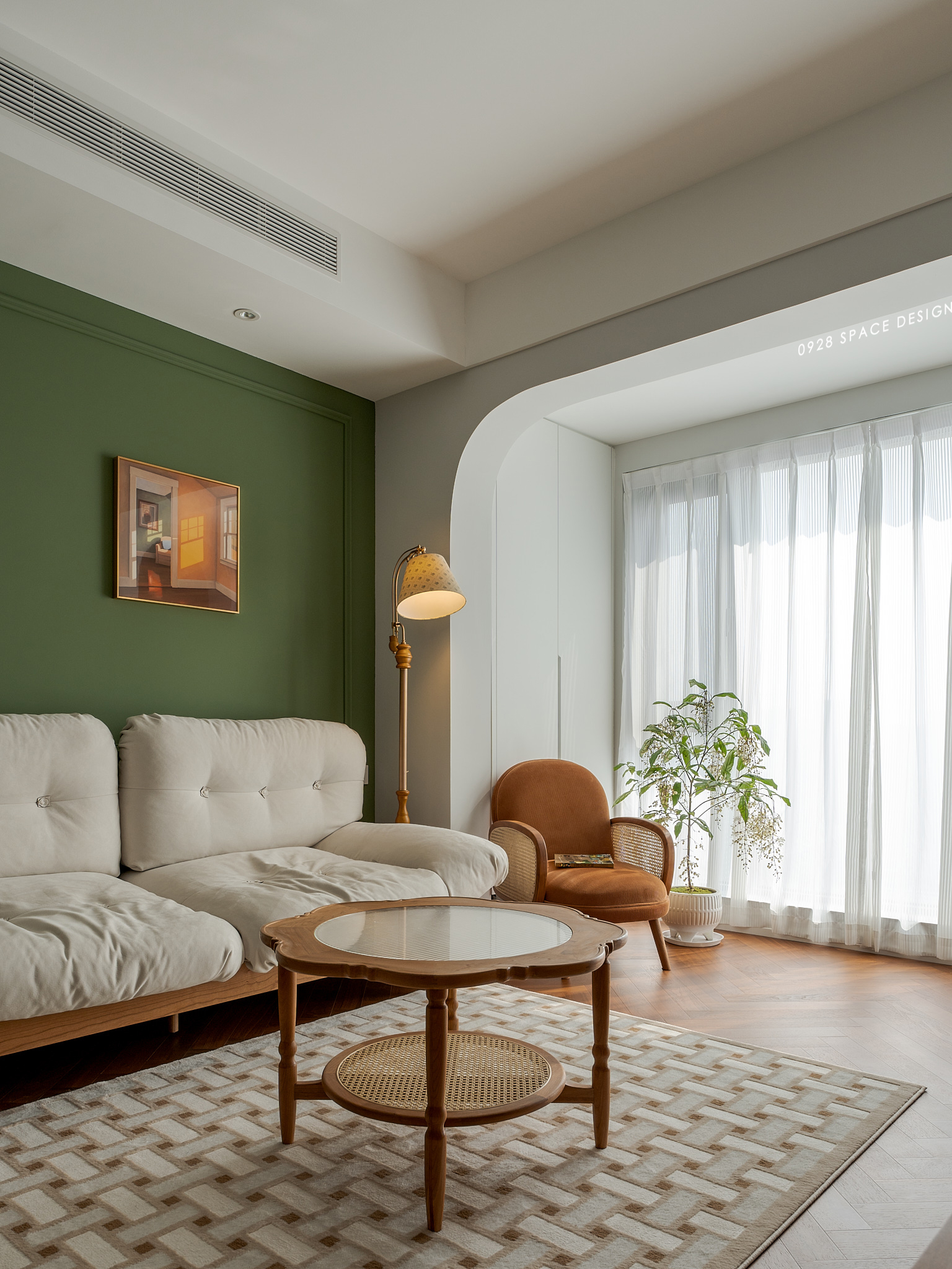 复古风住宅设计-36