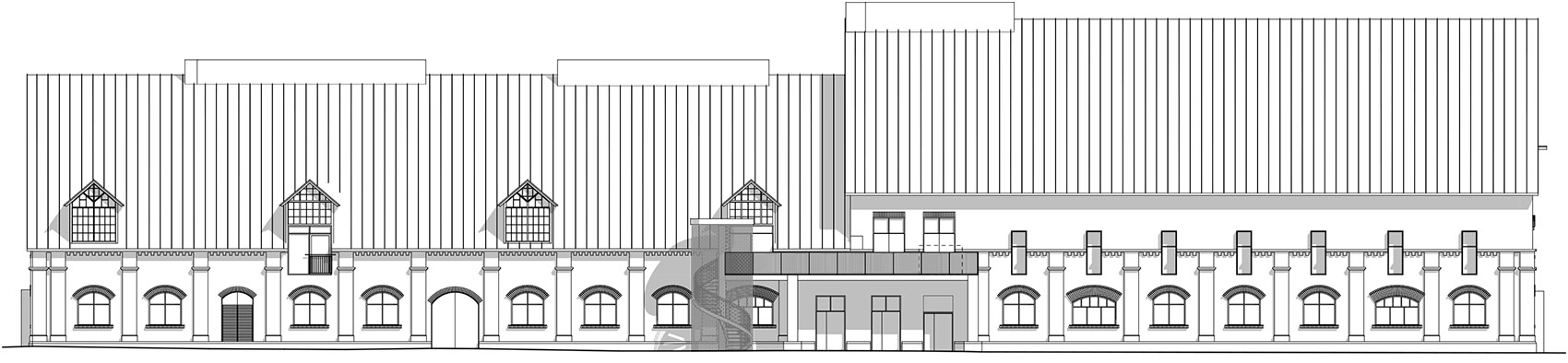 Kalevan Navetta文化艺术中心，芬兰 / Hirvilammi Architects-52