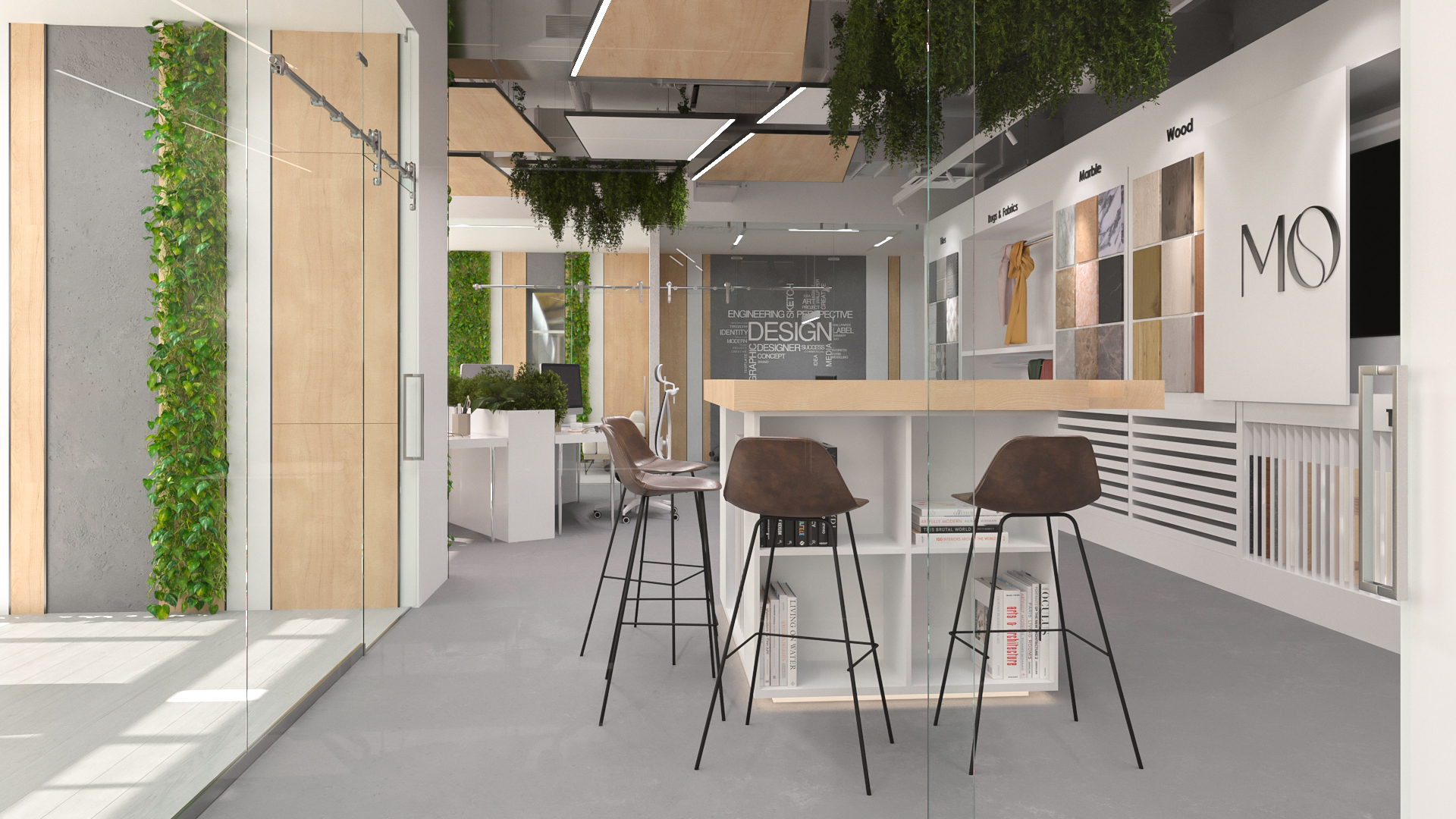 Modern Green Office-6