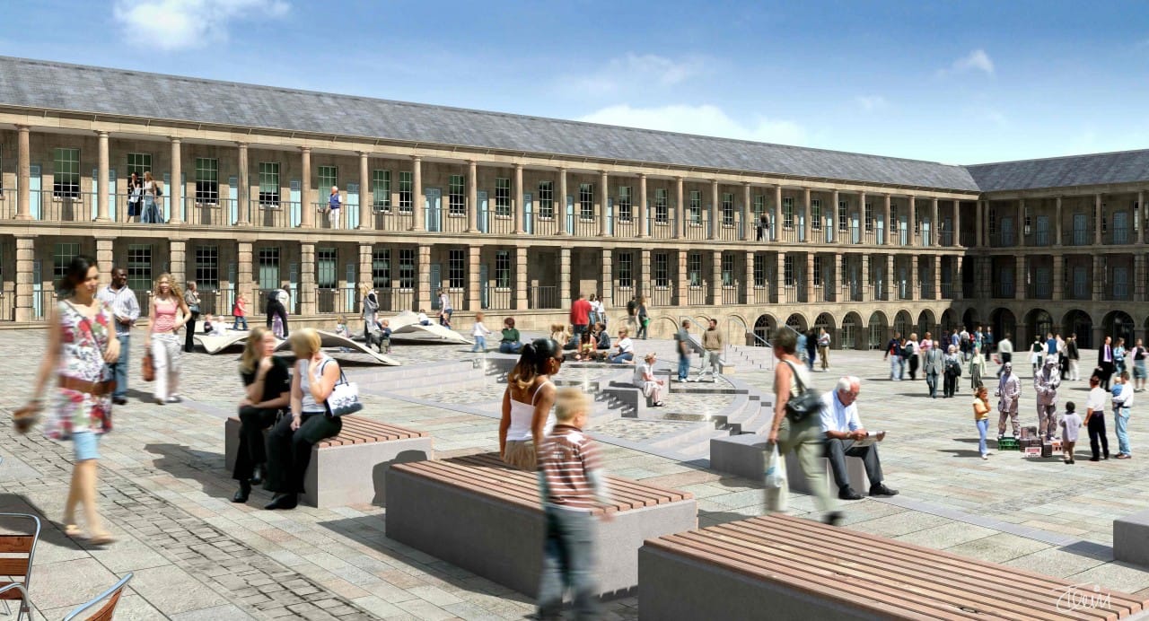 英国哈利法克斯 Piece Hall 广场 · 历史建筑的现代复兴-35