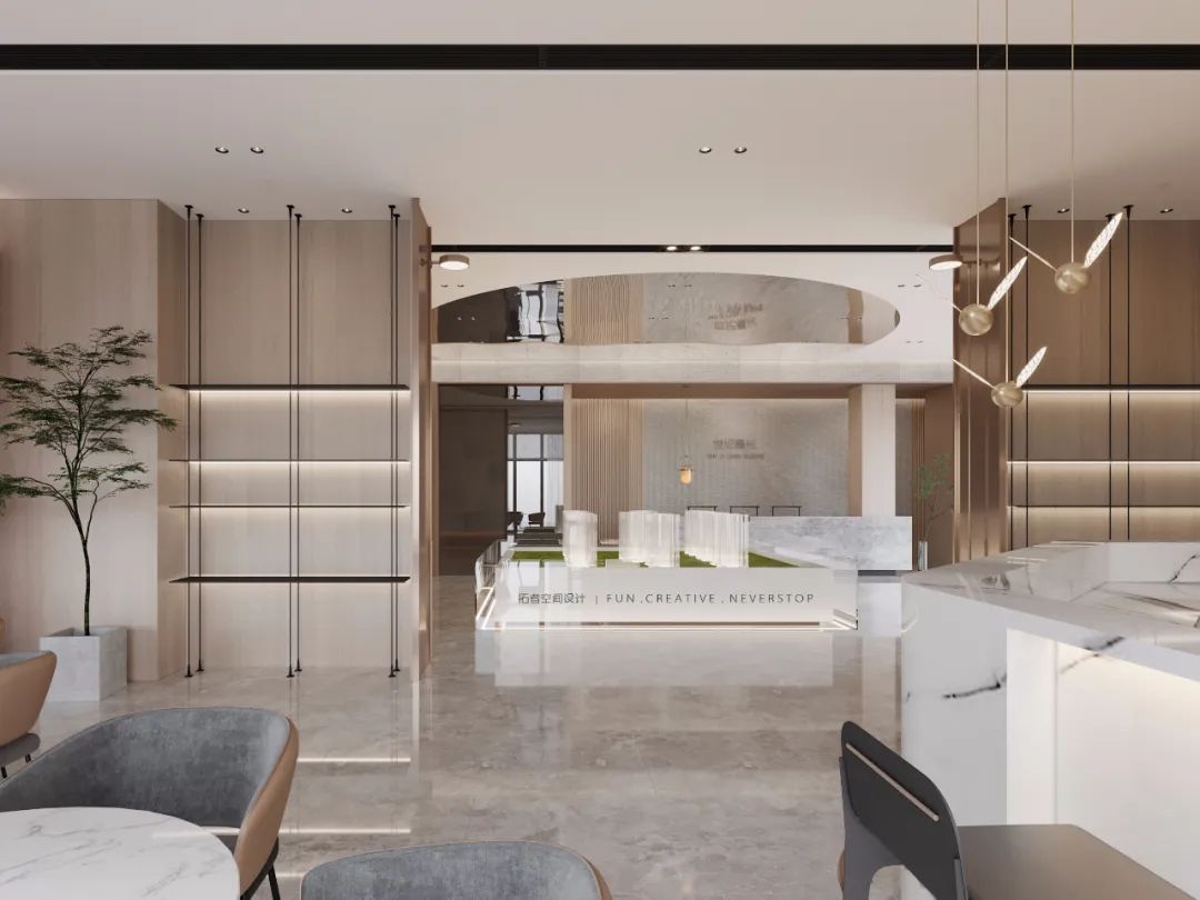 城投•世纪晨光园展示中心 | 现代简约,功能与美学的完美融合-19