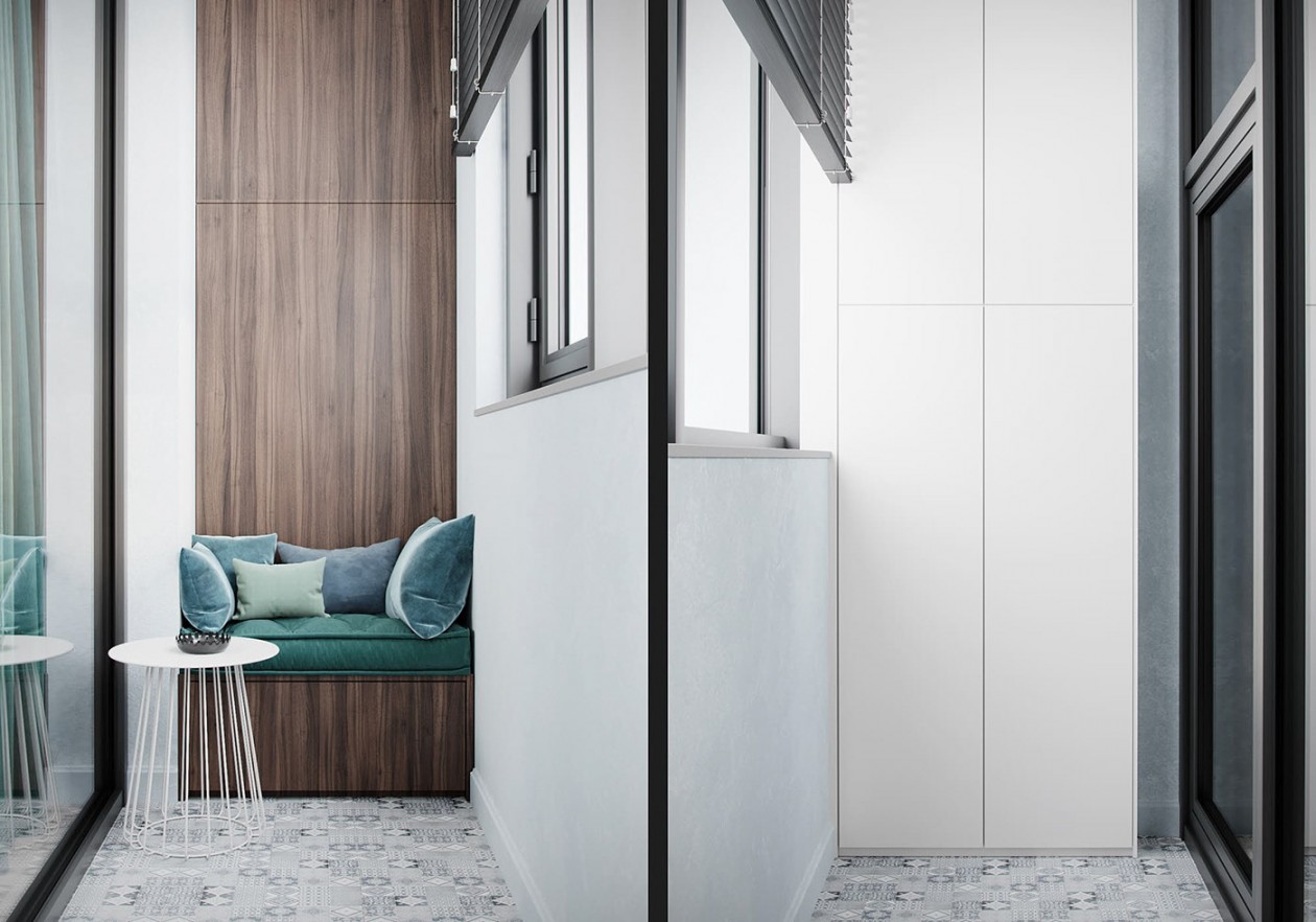 色彩清新--舒适且精致的住宅空间-9