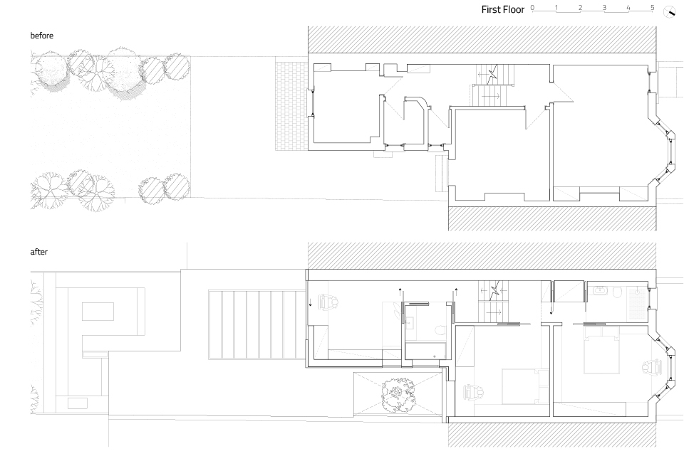 庭院住宅改造扩建项目丨英国伦敦丨Yellow Cloud Studio-83