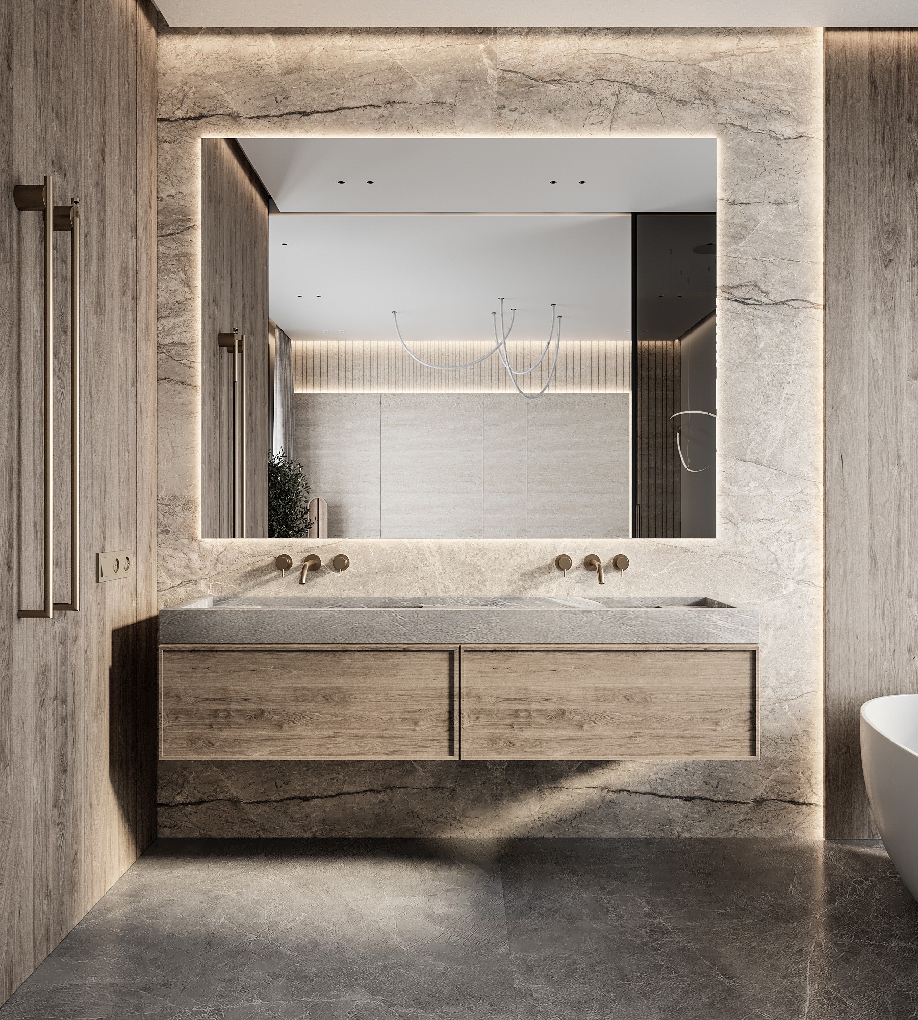 高级灰色系住宅设计-16