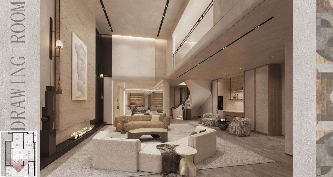 上海汤臣君品平墅金桥花园样板间升级方案丨HWCD设计-55