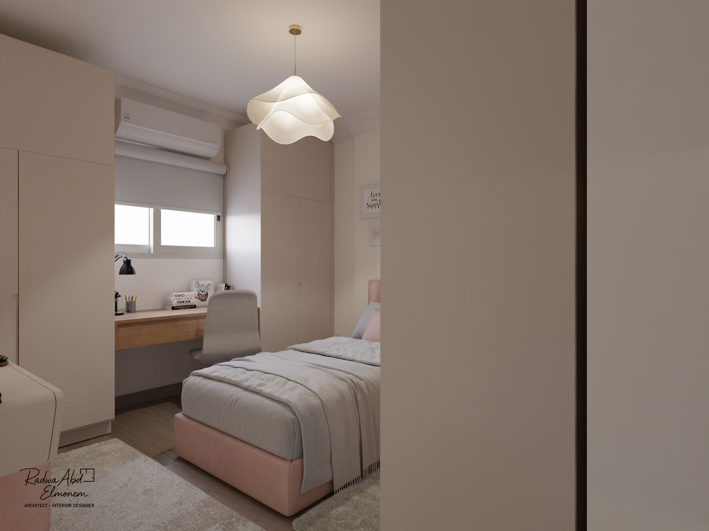 Dusty Rose Room(粉玫色房间)丨埃及丨Radwa Abd El monem-8