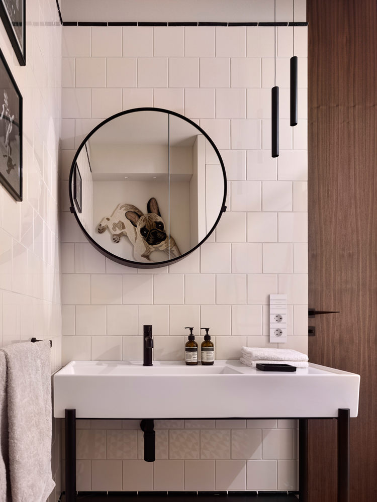 莫斯科家庭公寓设计（含独立卧室）丨俄罗斯莫斯科丨Анастасия Стенберг（阿纳斯塔西娅·斯滕贝格）-49