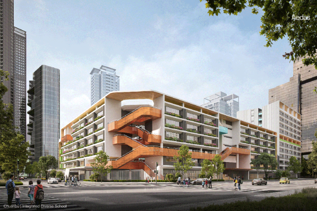 深圳罗湖船步街片区城市更新滨河实验学校丨中国深圳丨Aedas,深圳和华国际工程与设计有限公司联合体-25