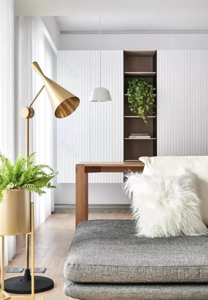 原木现代简约,治愈系私宅-57