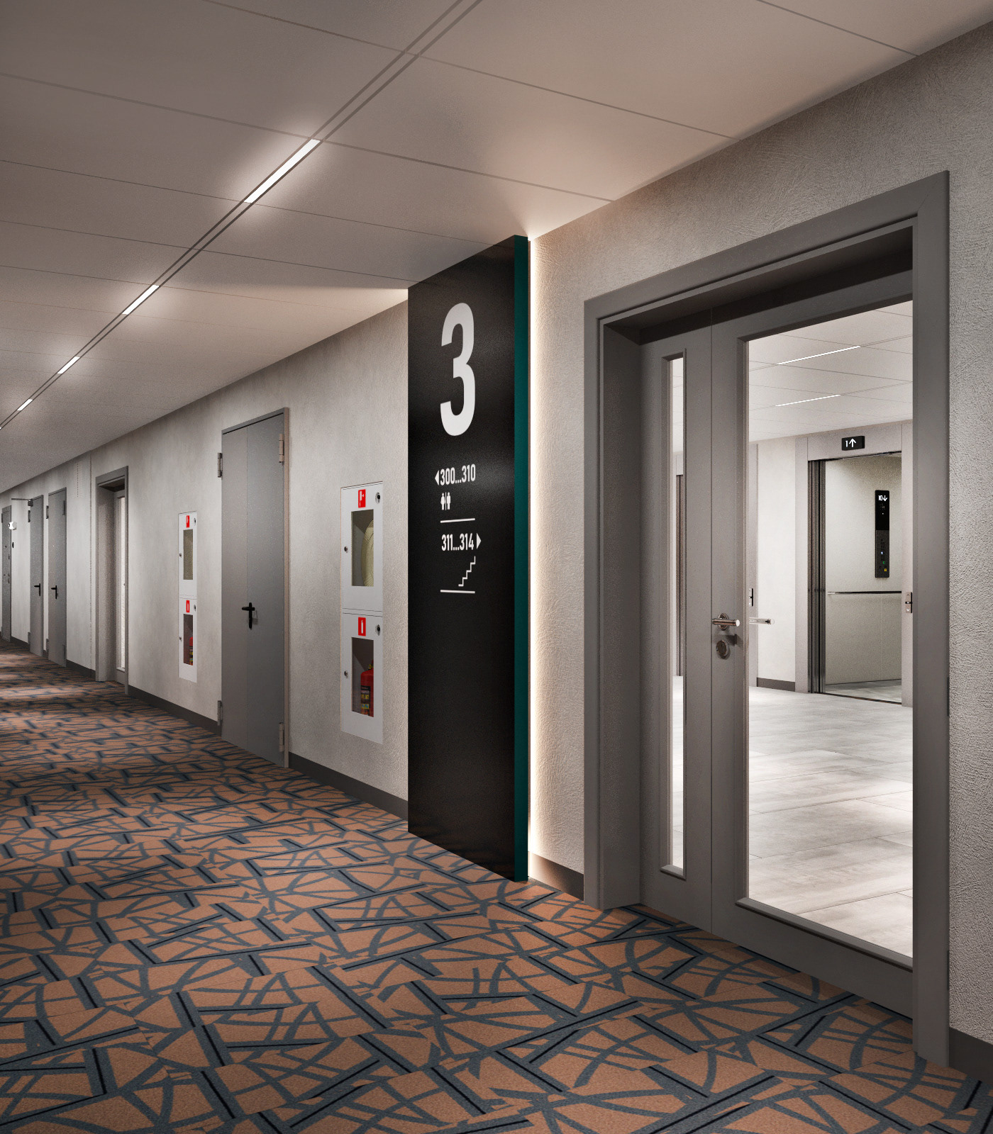 酒店大堂设计丨RedLine 设计工作室-18