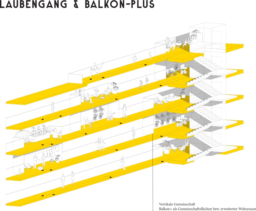 维也纳“公园遇见城市”住宅设计-46