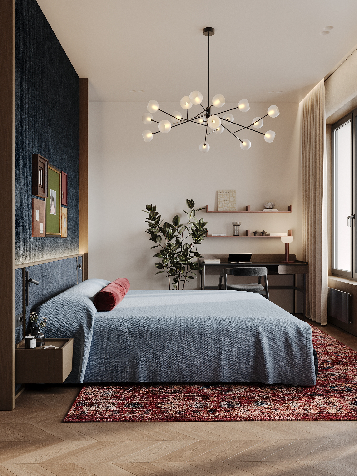 Zilart室内设计与可视化项目丨Rial bureau-23