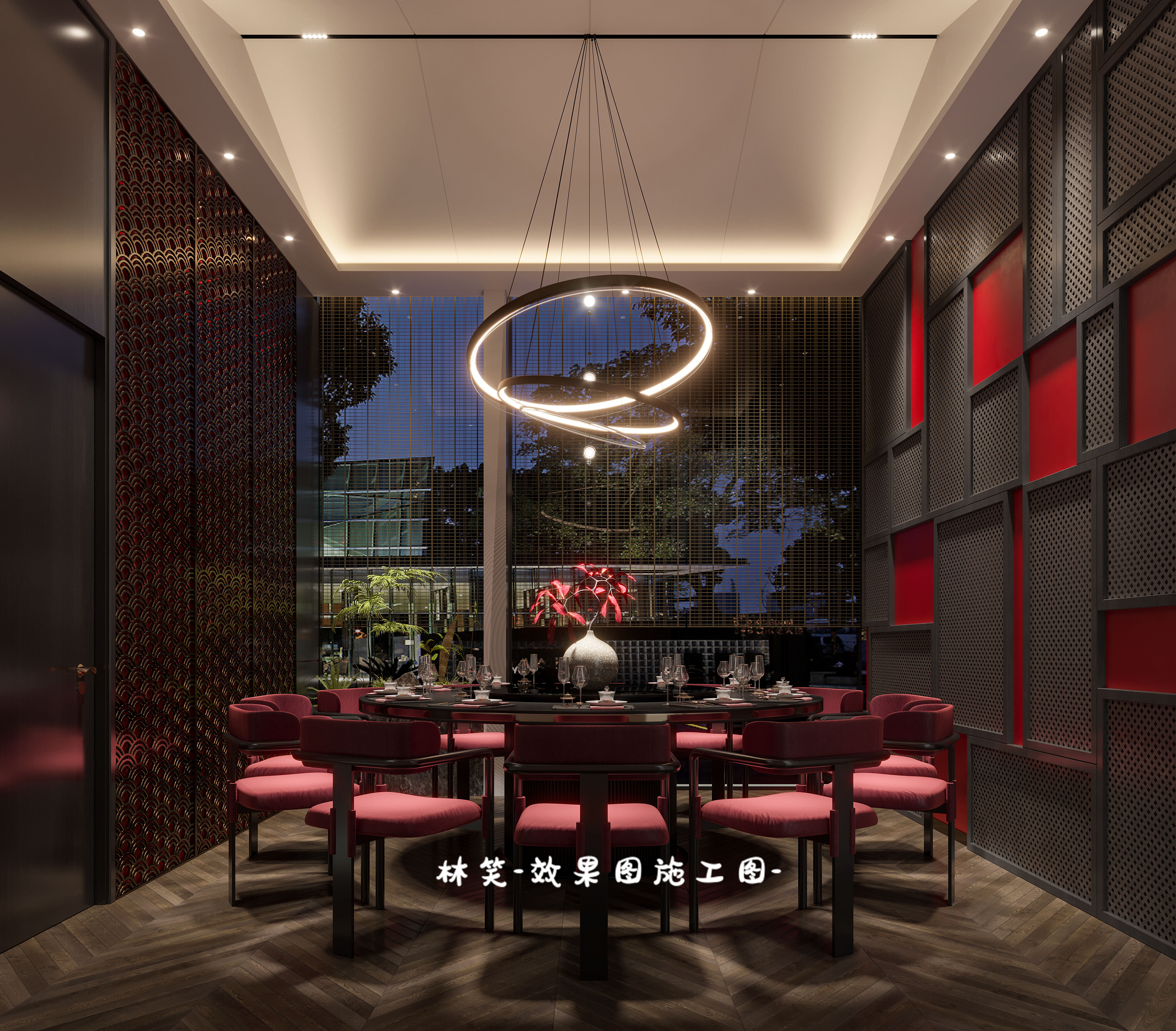 【新中式】私房菜馆，打造静雅敛的禅意氛围-7