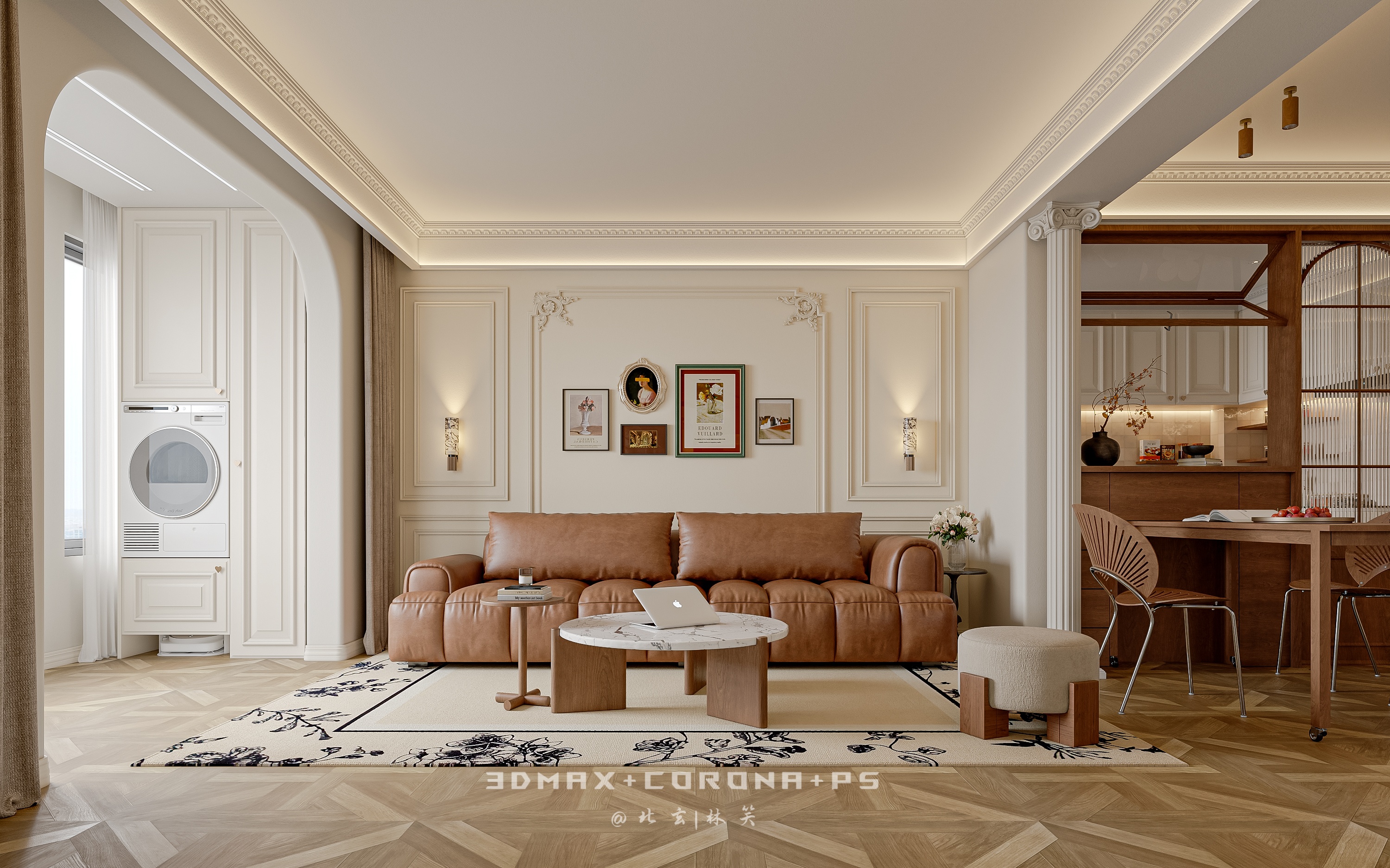 法式风 | 浪漫筑家，与温柔甜梦装个满怀-3