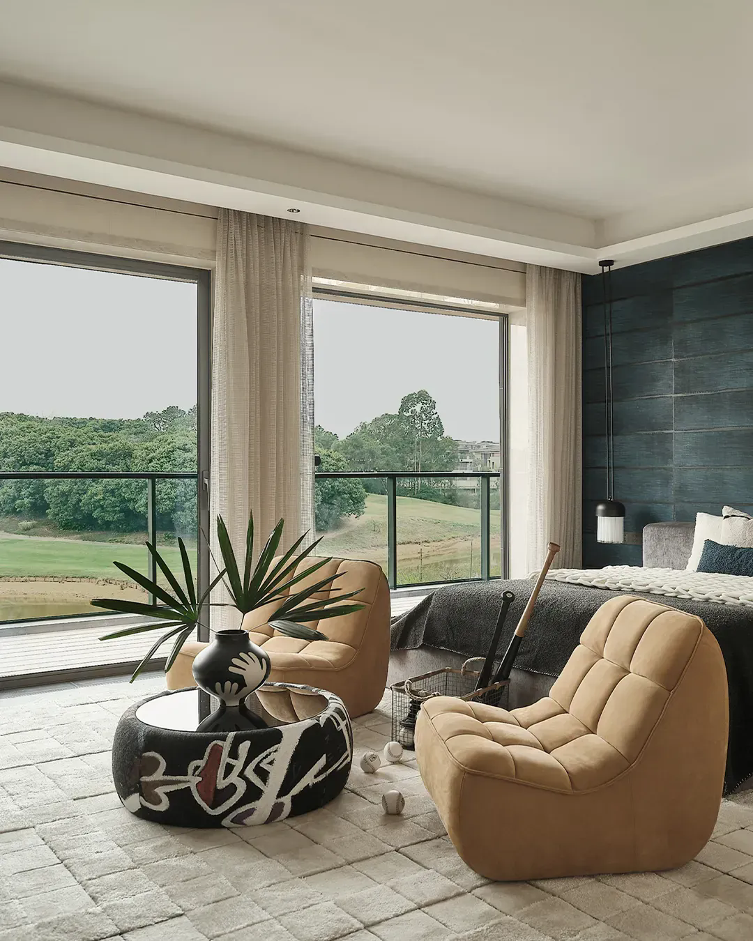 378㎡临湖别墅，这才是东方美学的天花板！-42